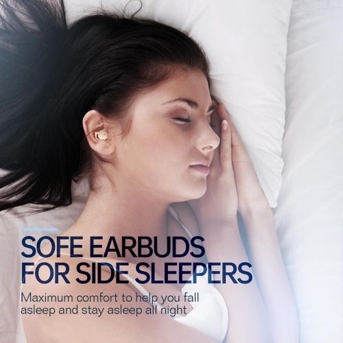 Invisible Sleep Headphones,Sleep Earbuds for Side Sleepers,Mini Noise Blocking Sleep Earphones,Bluetooth Wireless Earbuds for Sleeping Work