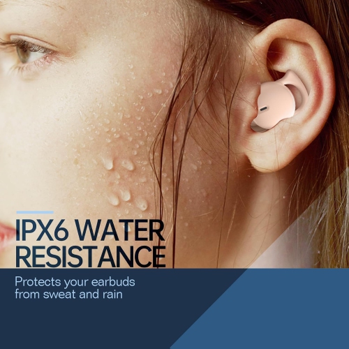 Invisible Sleep Headphones,Sleep Earbuds for Side Sleepers,Mini Noise Blocking Sleep Earphones,Bluetooth Wireless Earbuds for Sleeping Work