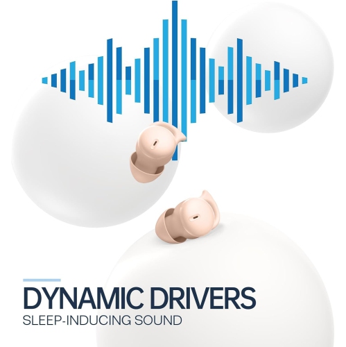 Invisible Sleep Headphones,Sleep Earbuds for Side Sleepers,Mini Noise Blocking Sleep Earphones,Bluetooth Wireless Earbuds for Sleeping Work