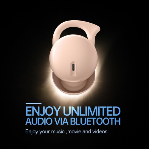 Invisible Sleep Headphones,Sleep Earbuds for Side Sleepers,Mini Noise Blocking Sleep Earphones,Bluetooth Wireless Earbuds for Sleeping Work