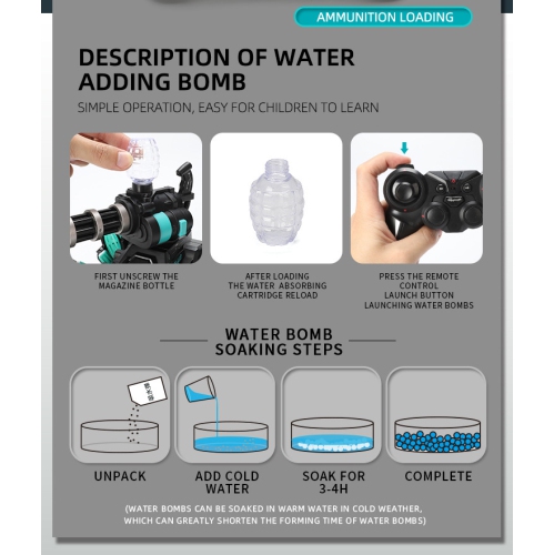 Handle remote control tank music spray light remote control car tank car children's toy car - black and green