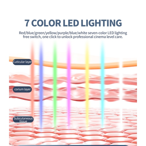 Home IPL Facial Introducing Device Handheld Beauty Photon Rejuvenation EMS Microcurrent Facial Firming - Home Handheld White