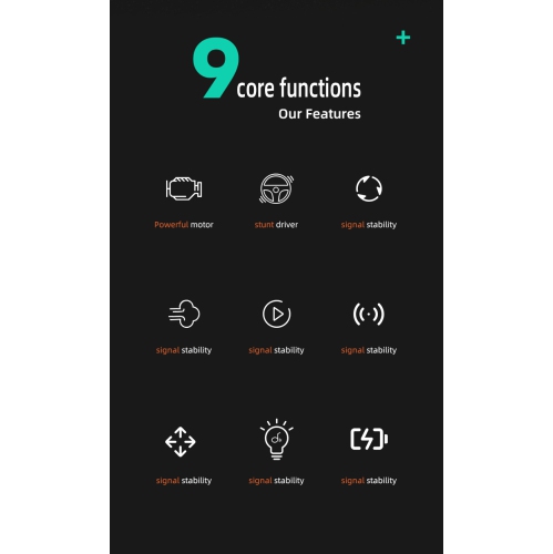 1203L Tiger water spray drift racing water spray special effect function, simulated tiger shape design, vivid and interesting, colorful LED lights -