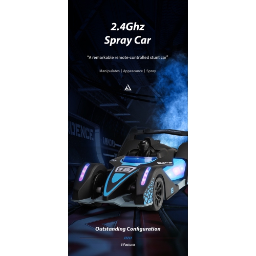 Specially for water spray drift racing lights high speed music 2.4g remote control car children's electric toy car intelligence development other