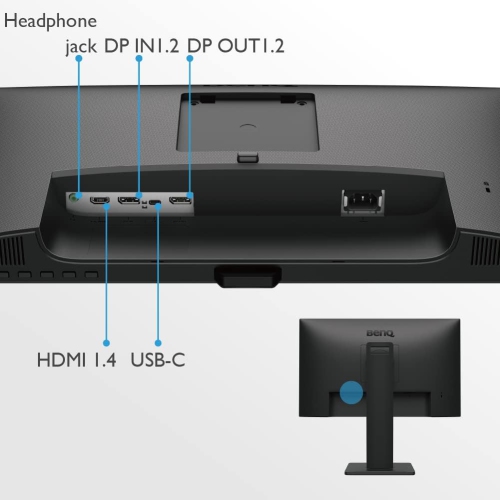 BENQ BL2485TC - Série BL - Moniteur LED - 24&nbsp;po - HD intégrale 1920 x 23 1080 (1080p) @ 75&nbsp;Hz - IPS - 250 cd/m� -