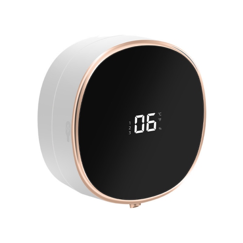 Automatic soap dispenser, wall mounted, USB charging, LED display, sensor, hand soap dispenser, 3-level adjustable sensor, touchless foam dispenser,