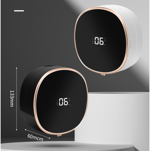 Distributeur de savon automatique, fixé au mur, chargement USB, écran LED, capteur, distributeur de savon pour les mains, capteur réglable à 3