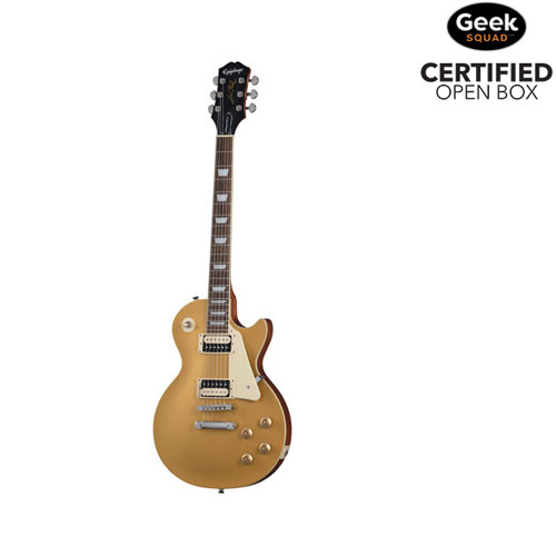 Boîte ouverte - Guitare électrique Les Paul Trad Pro IV d'Epiphone - Doré métallique
