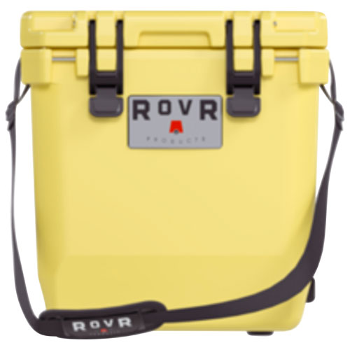 RovR CoolR 23.7 L Hard Shell Cooler with Shoulder Strap - Sunny Side