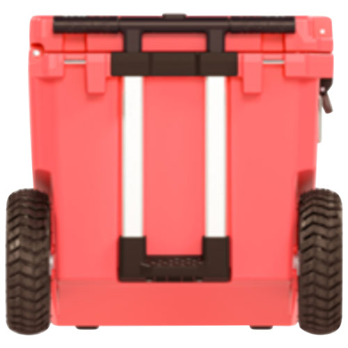 Glacière à parois rigides sur roues de 42,6 L RollR de RovR - Corail