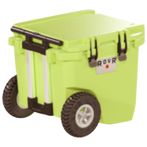 Glacière à parois rigides sur roues de 42,6 L RollR de RovR - Matcha