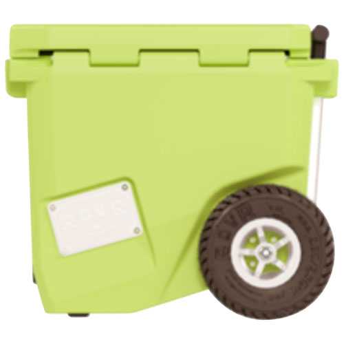 Glacière à parois rigides sur roues de 42,6 L RollR de RovR - Matcha