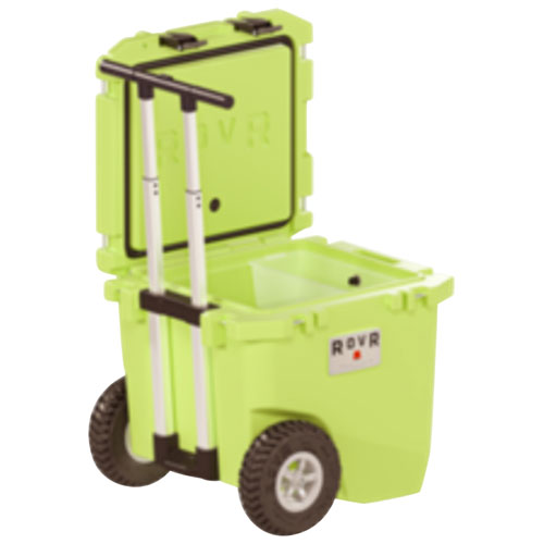 Glacière à parois rigides sur roues de 42,6 L RollR de RovR - Matcha