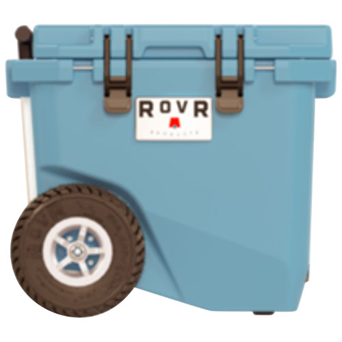Glacière à parois rigides sur roues de 42,6 L RollR de RovR - Pacifique Sud