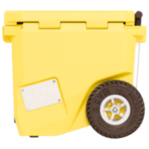 RovR RollR 42.6 L Hard Shell Sided Wheeled Cooler - Sunny Side