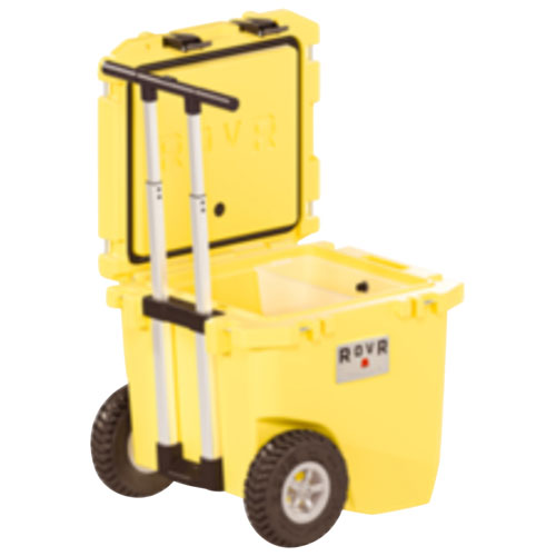 RovR RollR 42.6 L Hard Shell Sided Wheeled Cooler - Sunny Side