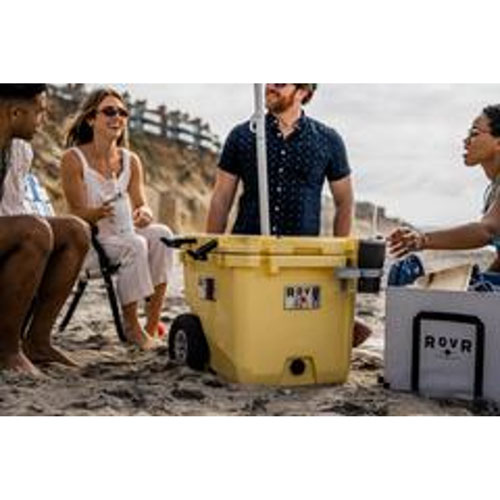RovR RollR 42.6 L Hard Shell Sided Wheeled Cooler - Sunny Side