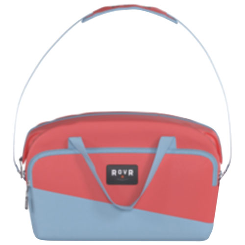 Sac-glacière à coquille souple avec bandoulière TravelR de RovR - 36 canettes - Corail