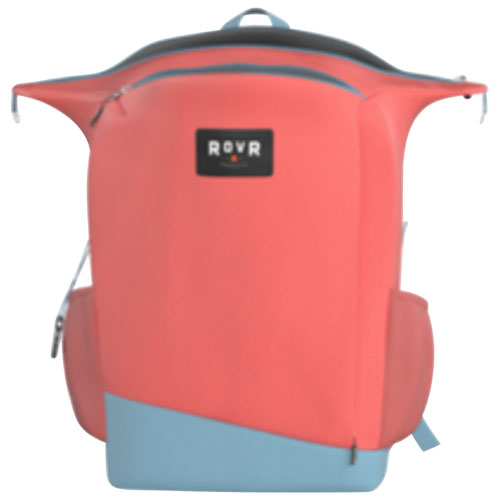 Sac à dos glacière à coquille souple TravelR de RovR - 24 canettes - Corail