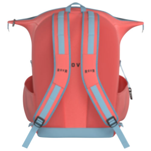 Sac à dos glacière à coquille souple TravelR de RovR - 24 canettes - Corail