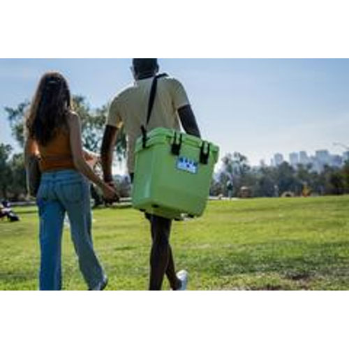 RovR CoolR 23.7 L Hard Shell Cooler with Shoulder Strap - Matcha