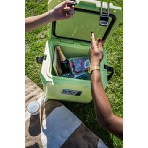 RovR CoolR 23.7 L Hard Shell Cooler with Shoulder Strap - Matcha