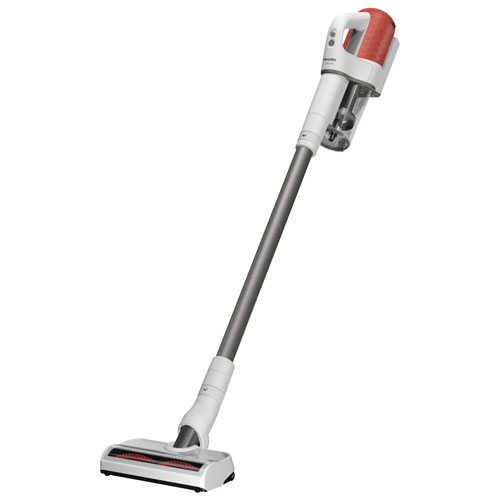 Miele Duoflex HX1 Cordless Bagless Stick Vacuum - White/Terra red