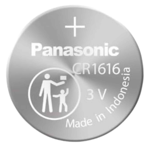 1 x Panasonic 1616 Batteries, 3V Lithium CR1616