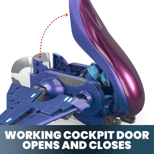 MEGA Halo The Series: Renegade Banshee Aircraft - 205 Pieces