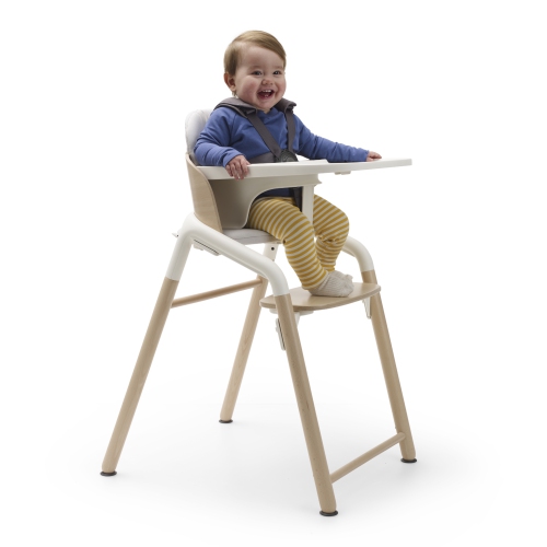 Bugaboo Giraffe Complete High Chair - Neutral Wood/White