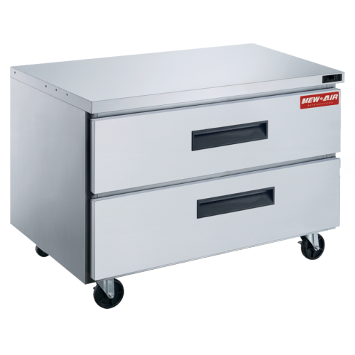 NEW AIR REF  New Air Nur-36-2D 36" Stainless Steel Undercounter Refrigerator - Ideal for Commercial Kitchens, Restaurants And Cafeterias