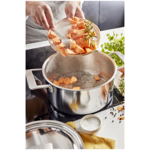 DEMEYERE Industry 5 1.5 L 18/10 Stainless Steel Stew Pot With Lid