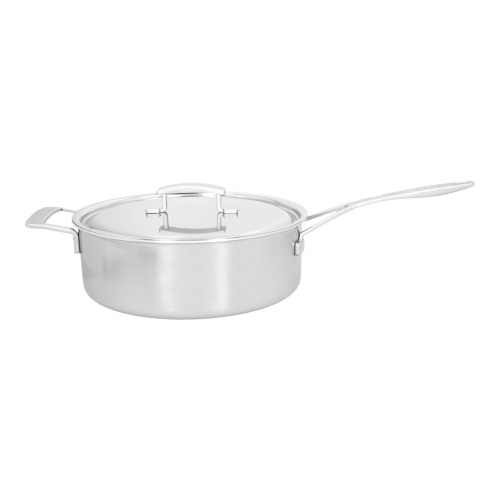 DEMEYERE Industry 5 28 cm 18/10 Stainless Steel Saute Pan With Lid