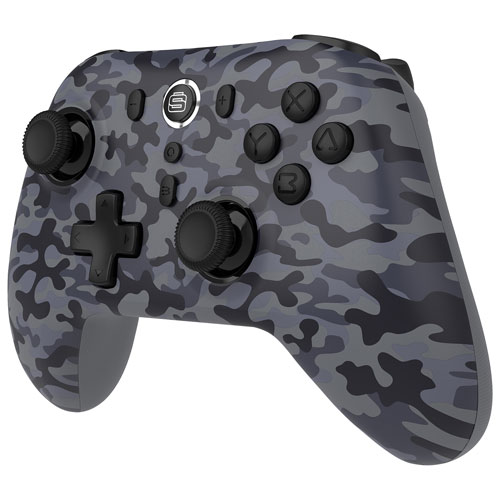 Surge Wireless Pro Controller for Switch/Switch 2/PC - Grey Camo