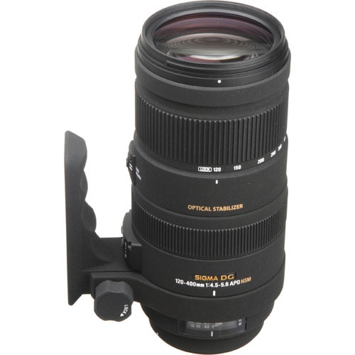 SIGMA 120-400 F 4-5.6 DG APO OS HSM Nikon Bundle