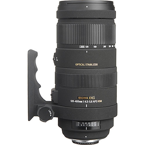 SIGMA 120-400 F 4-5.6 DG APO OS HSM Nikon Bundle