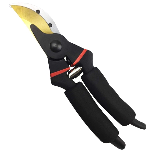 Professional Premium Titanium Bypass Pruning Shears, Hand Pruners, Garden Clippers.