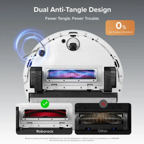 Roborock Q10 VF+ Robot Vacuum & Mop, with 10,000 Pa Suction, VibraRise 2.0 Mopping System, Self-Empty Dock & Dual Anti-Tangle Design, Great for Pet