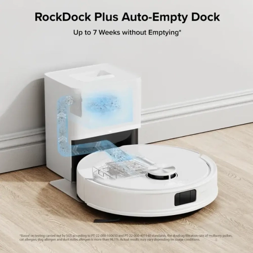 Roborock Q10 VF+ Robot Vacuum & Mop, with 10,000 Pa Suction, VibraRise 2.0 Mopping System, Self-Empty Dock & Dual Anti-Tangle Design, Great for Pet