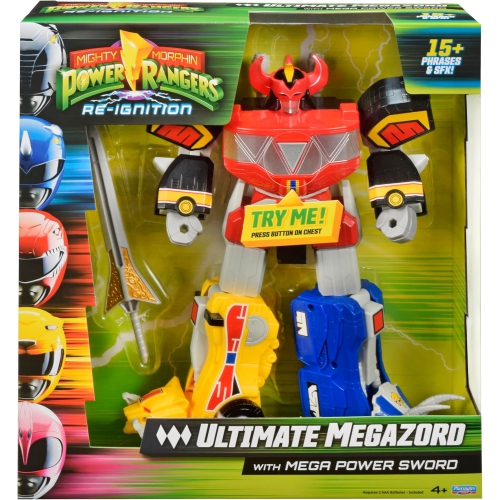 POWER RANGERS  Re-Ignition 11 Inch Action Figure - Ultimate Megazord