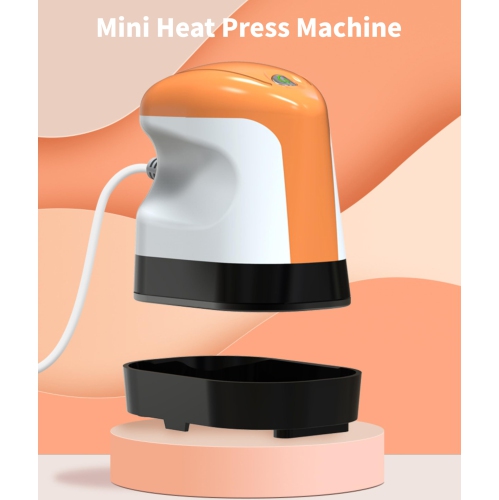 Mini Heat Transfer, Portable Heat Transfe Machine with Quick Warm Up & 3 Speed Temp Settings, for Tshirt, Bags, Socks, Pillows Printing