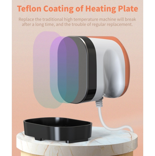 Mini Heat Transfer, Portable Heat Transfe Machine with Quick Warm Up & 3 Speed Temp Settings, for Tshirt, Bags, Socks, Pillows Printing