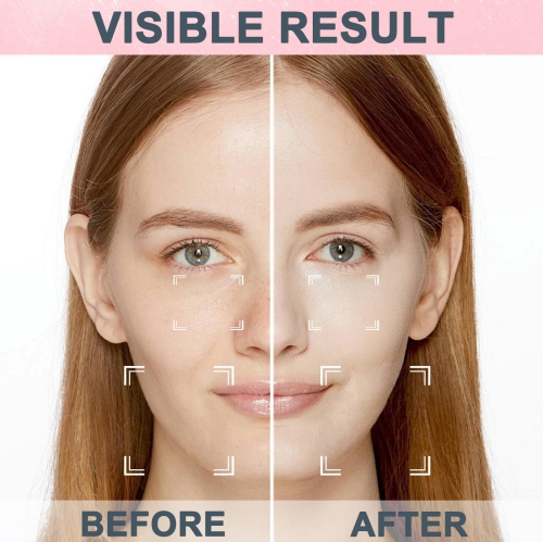 Appareils de thérapie à lumière rouge pour le visage et le cou, appareil de massage portatif pour le visage LED de 7 couleurs Outil de sculpture pour