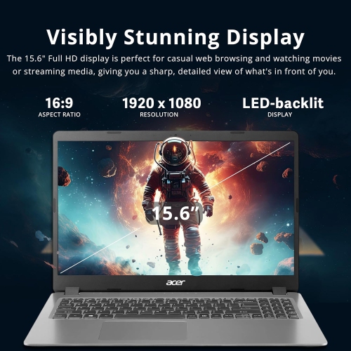 Remis à neuf - Portable Aspire 3 15,6&nbsp;po FHD, i5-1035G1 Intel, SSD 512&nbsp;Go, mémoire vive DDR4 20&nbsp;Go, carte graphique UHD Intel Pavé