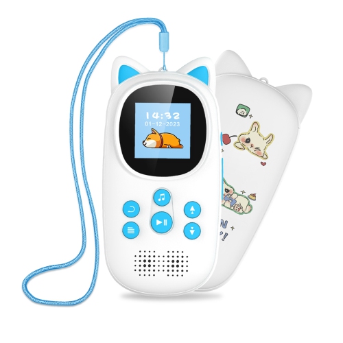 MP3 Player for Kids,32GB Bluetooth Kids MP3 Player,Children Music Player with FM Radio Speaker Voice Recorder