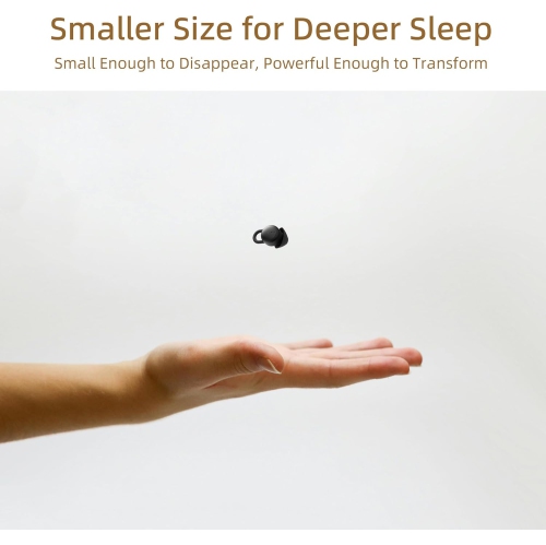Invisible Sleep Headphones,In-Ear Sleep Earbuds for Side Sleepers,Mini Noise Blocking Sleep Earphones,Wireless Earbuds for Sports Work Travel