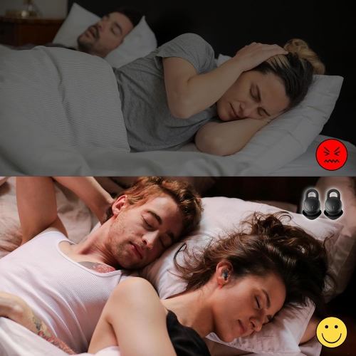 Invisible Sleep Headphones,In-Ear Sleep Earbuds for Side Sleepers,Mini Noise Blocking Sleep Earphones,Wireless Earbuds for Sports Work Travel
