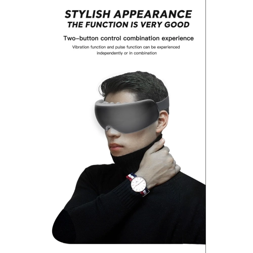 New visual eye protector hot compress multifunctional eye massager - gray BISD-YD760