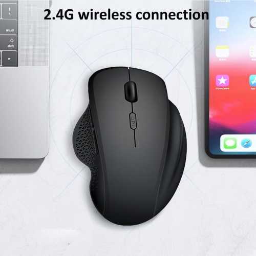 7008 hot-selling wireless mouse Bluetooth dual-mode game office computer mobile phone tablet universal mouse 7008 rubber red