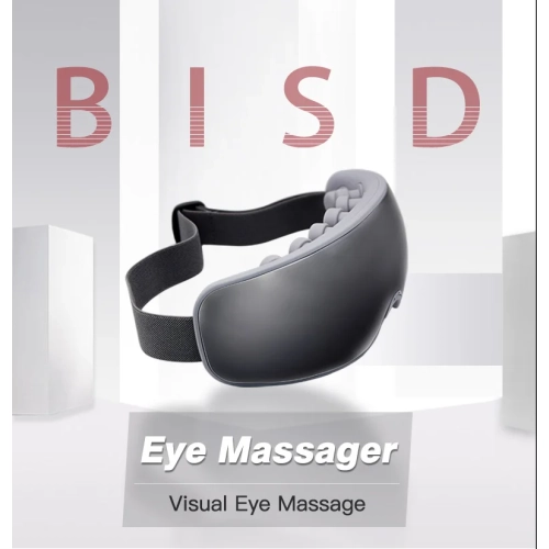 New visual eye protector hot compress multifunctional eye massager - silver BISD-YD760